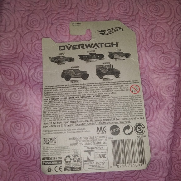 Tracer Overwatch Hot Wheels - Picture 7 of 7